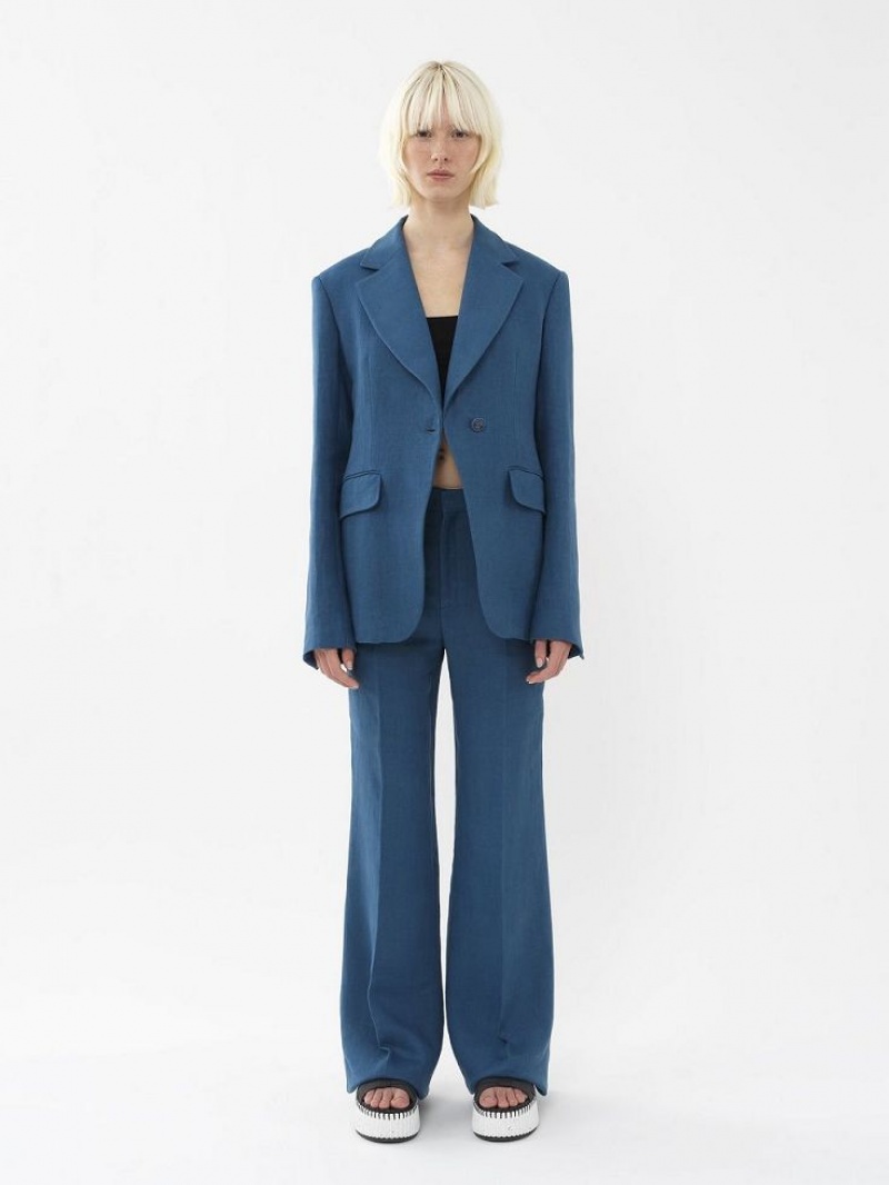 Chloe Tailored Puku Sininen | CHE-SR14054