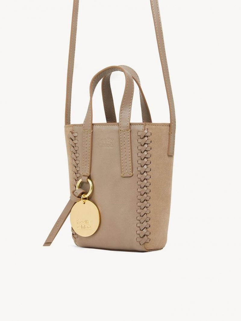 Chloe Tilda Mini Kangaskassit Harmaat | CHE-SR14707