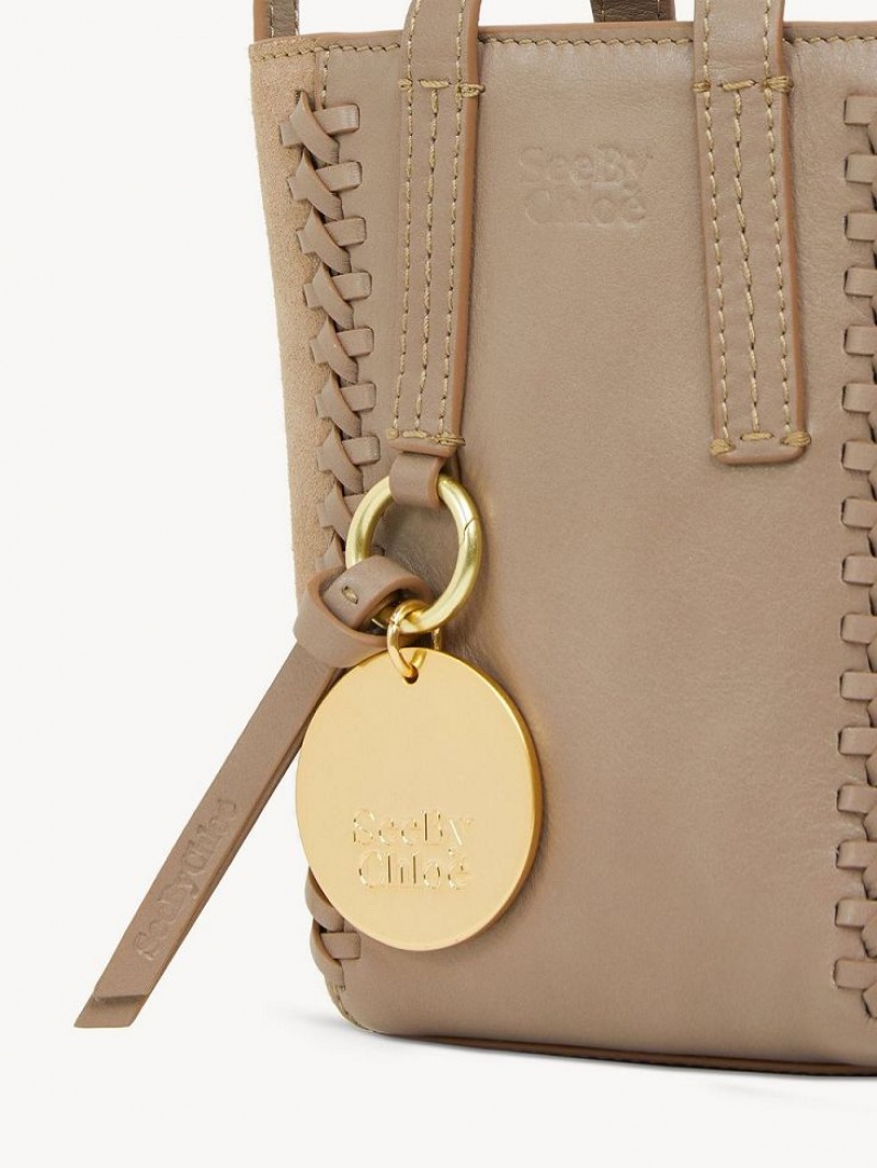 Chloe Tilda Mini Kangaskassit Harmaat | CHE-SR14707