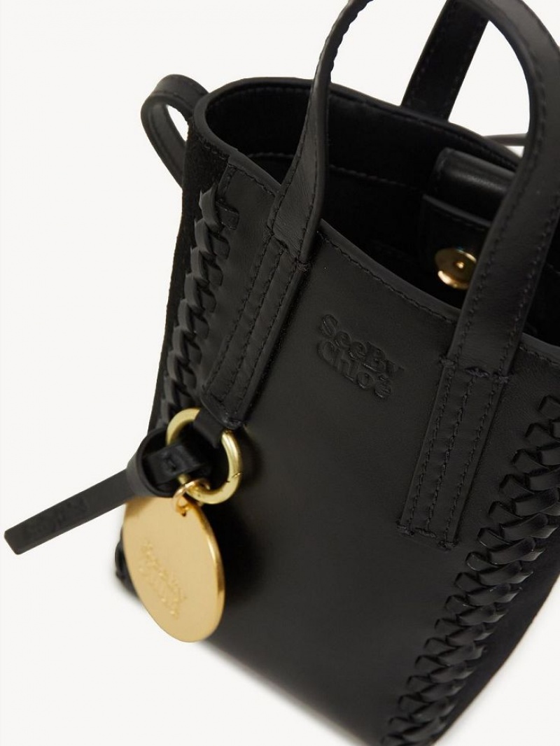 Chloe Tilda Tote Mini Laukut Mustat | CHE-SR14752