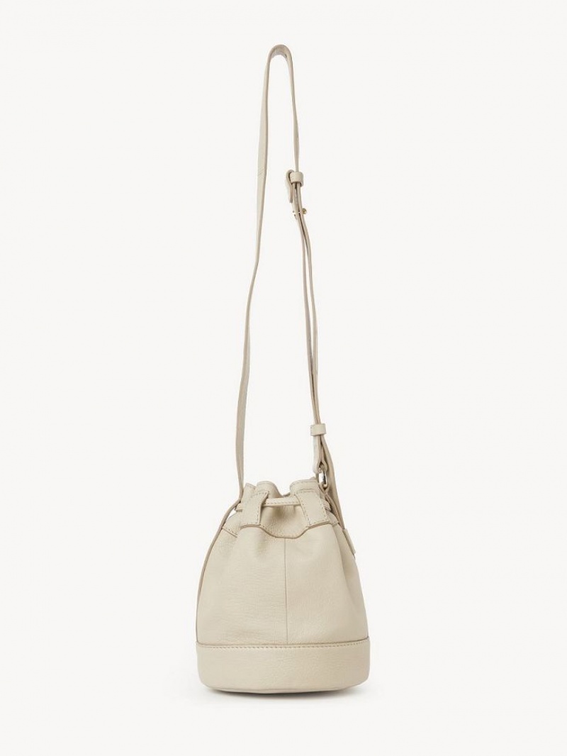 Chloe Vicki Small Bucket Mini Laukut Beige | CHE-SR14749