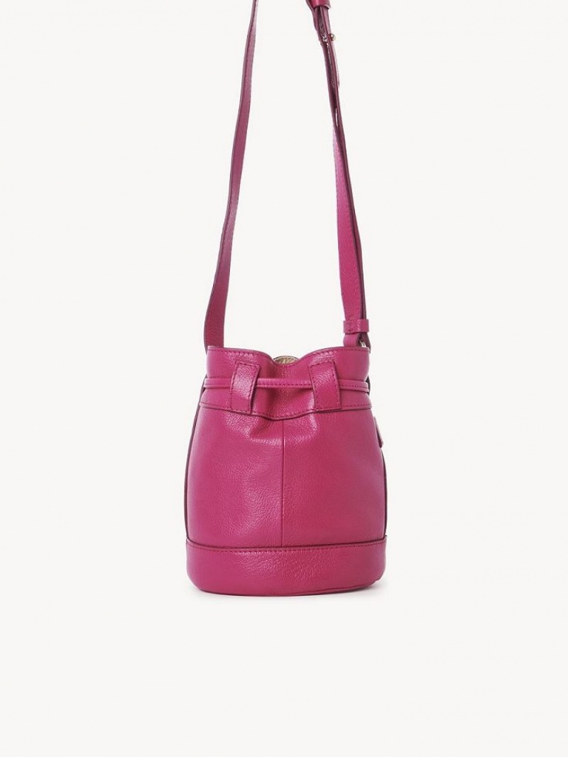 Chloe Vicki Small Bucket Mini Laukut Pinkki | CHE-SR14746