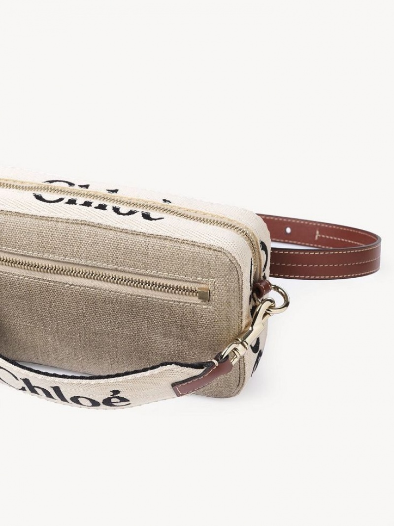 Chloe Woody Belt Crossbody Laukut Ruskea | CHE-SR13607