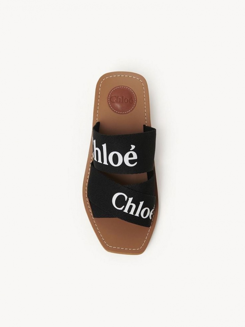 Chloe Woody High-heel Mule Mustat | CHE-SR14171