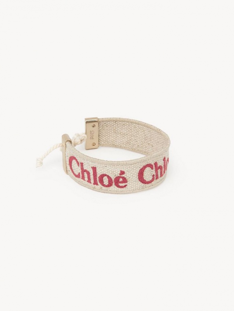 Chloe Woody Rannekorut Beige Pinkki | CHE-SR14445