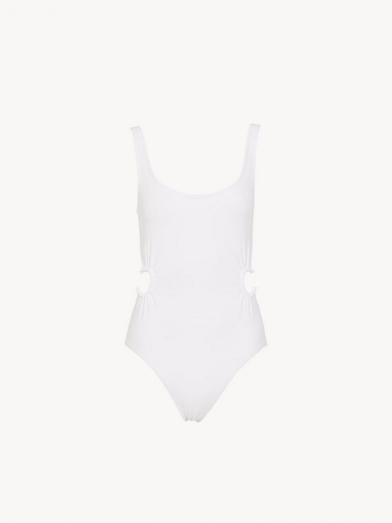 Chloe X Eres Panama One-piece Rantavaatteet Valkoinen | CHE-SR14130